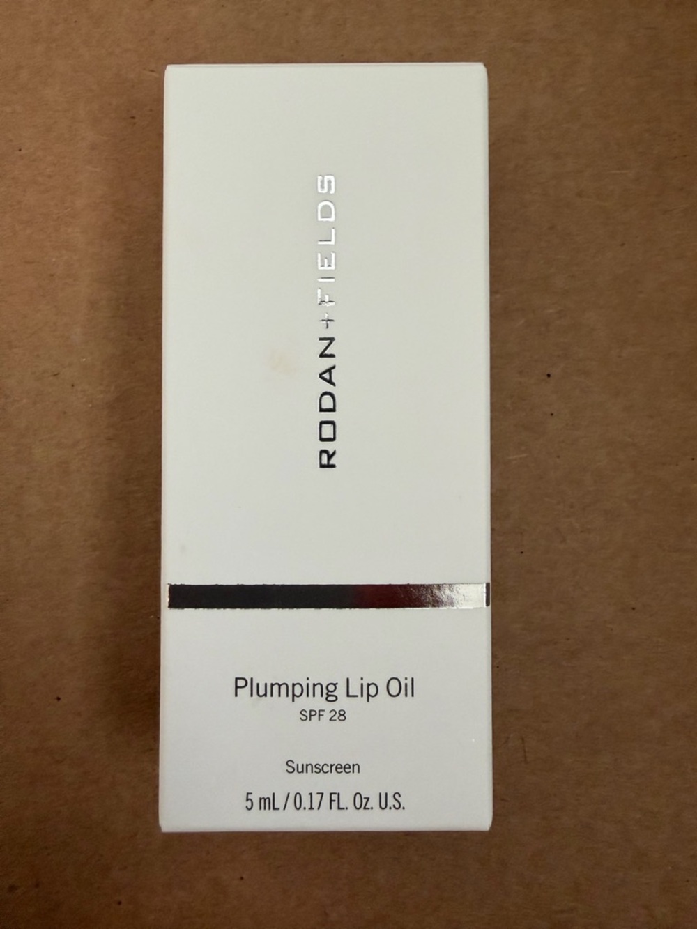 Rodan + Fields Plumping Lip Oil SPF 28 Pink Brand New in Box Exp. 10/2025